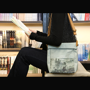 【巴黎公社杜邦包】文创女士斜挎包文艺小众绿色杜邦纸包帆布包手提斜跨双用厚实能装高级个性大容量新华书店