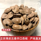 张家口蔚县地方特产休闲食品开口五香杏核散装 坚果炒货零食新货