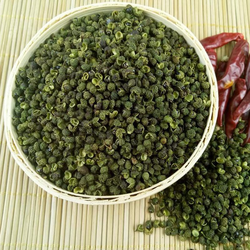四川青花椒500g克包邮重庆特产汉源绿麻椒粒特级食用特麻藤椒粉面