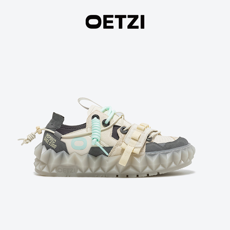 OETZI冰人奥兹增高小丑鞋图片