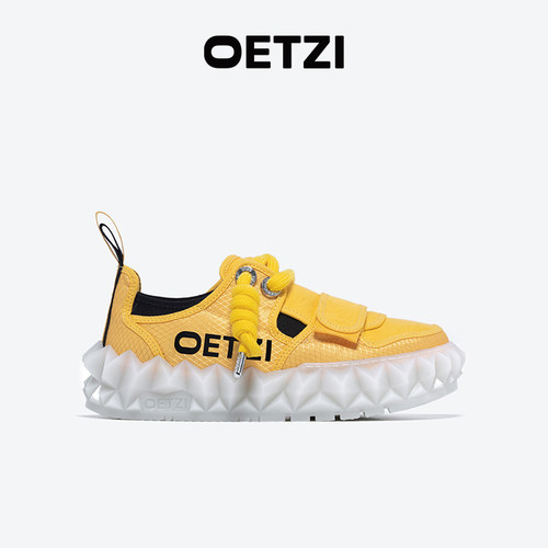 OETZI冰人奥兹低帮丑萌果冻鞋女