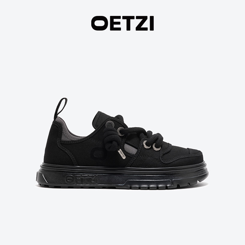 OETZI冰人帆布鞋情侣款商场同款图片
