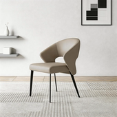 云雅阁 餐椅家用现代极简椅子简约高级感高端餐厅餐桌椅 轻奢意式