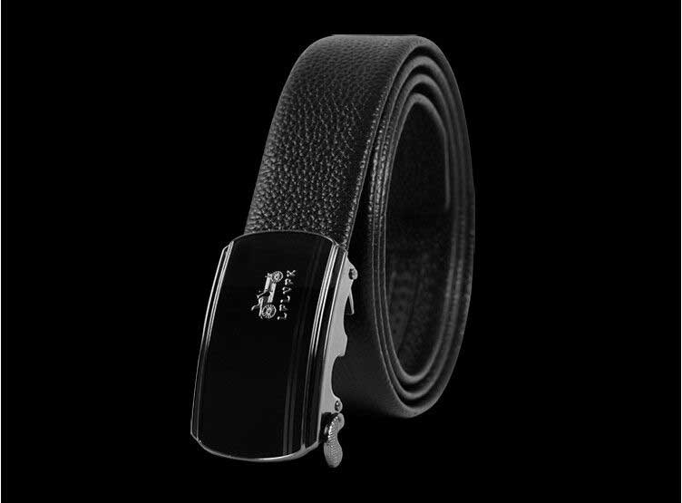 老爷车lplvpk正品男士皮带真皮自动扣男腰带柔软牛皮皮带裤带条