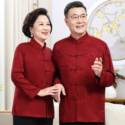 花花公子春秋夹克唐装外套