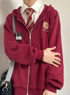 【骑士宣言】以神之名丨原创JKDK日系百搭加绒开衫卫衣连帽外套