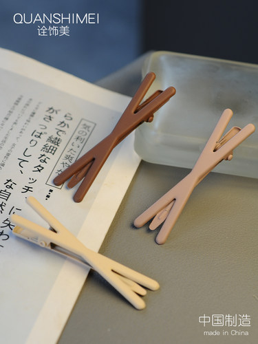 鸭夹后脑勺夹金属日韩防滑压碎发