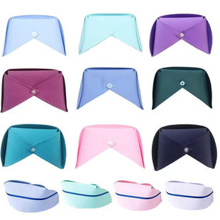 护士帽燕尾帽卫校医院护士长帽子实习生帽子冬夏粉白蓝诊所护师帽