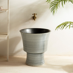 高颜值拖把池家用阳台地拖池户外庭院拖布池卫生间大小尺寸墩布池