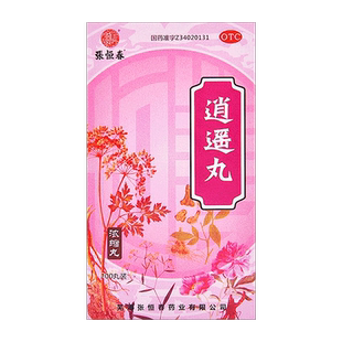 张恒春逍遥丸200丸/盒疏肝健脾养血调经月经不调胸胁胀痛食欲减退