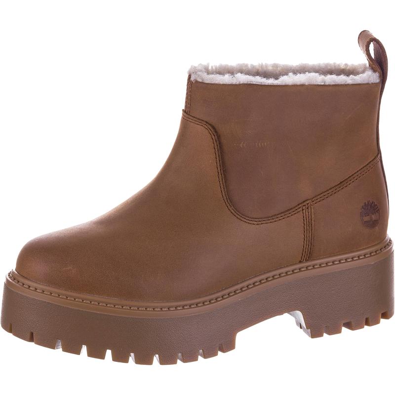 TIMBERLAND添柏岚女士雪地靴保暖防水耐磨短筒靴短筒套脚户外靴
