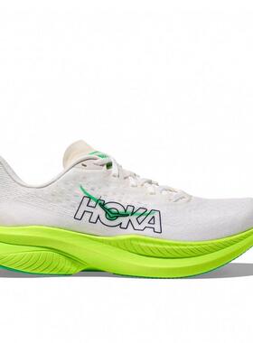 代购Hoka OneOne男士跑鞋高反発能量回馈耐磨竞速跑鞋白色