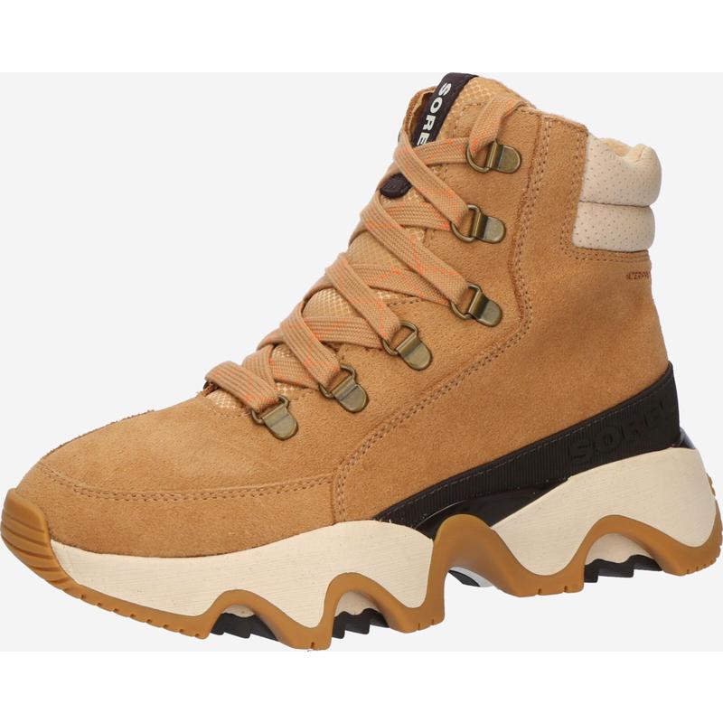 SOREL女士登山靴防滑耐磨舒适缓震灵活鞋底中跟圆头系带6孔系带