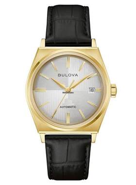 海外代购BULOVA/宝路华男士欧美腕表日历显示生活防水自动机械