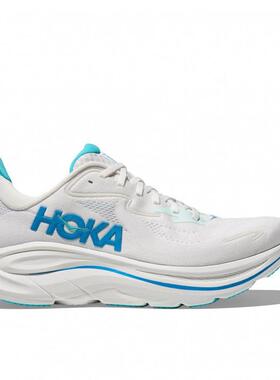 代购Hoka OneOne男士跑步鞋缓震透气轻便跑鞋白色蓝色日常跑步