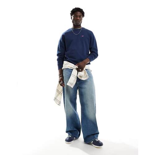 海外代购Levi’s/李维斯男士外套保暖柔软圆领长袖日常休闲