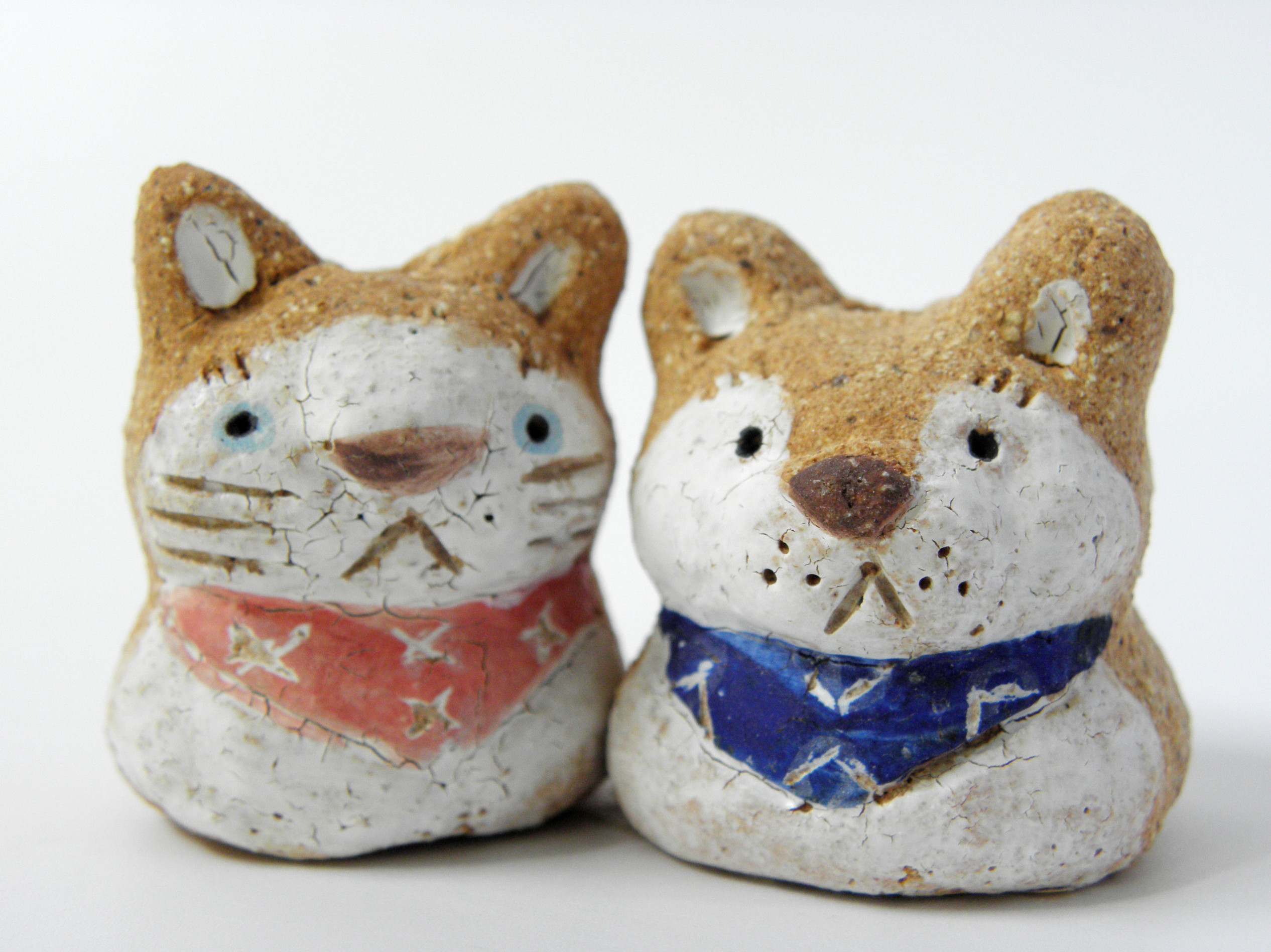 艺术家原创手作小猫小狗陶土线香香插香座礼物桌面摆件疗愈,家居饰品,桌面摆件,淘宝优惠券,粉丝福利购,淘宝优惠卷