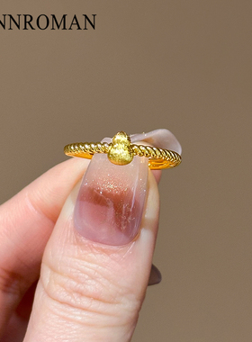 国潮砂金福禄葫芦可调女戒