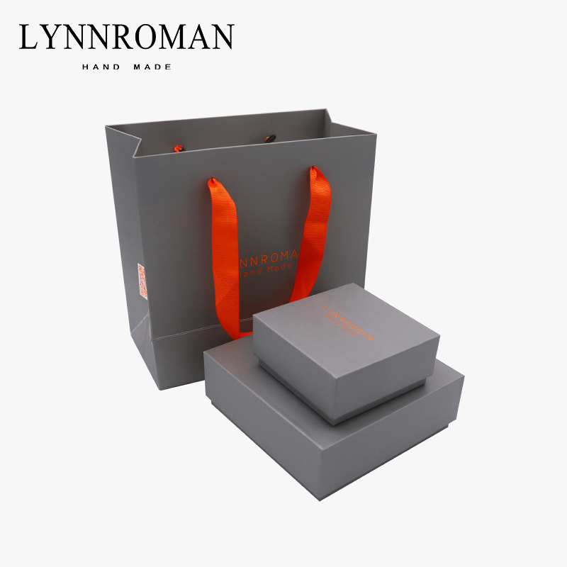 LYNNROMAN手拎袋小礼盒收纳盒耳饰盒戒指耳环饰品胸针盒子送朋友