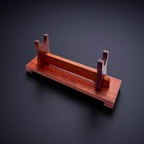 鸡翅木单双层剑架唐剑具展示摆件