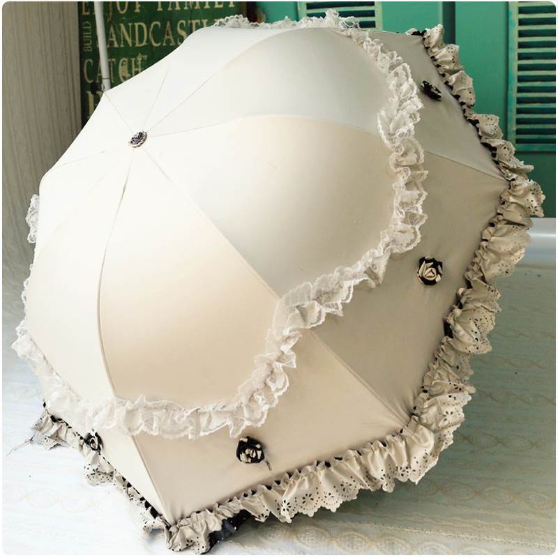 策余精品防晒防紫外线黑胶睛雨伞韩版折叠蕾丝公主洋伞两用遮阳伞在类目 居家日用, 伞/雨具/防雨/防潮, 伞中 - 来自Buy2taobao.com提供专业的淘宝代购服务