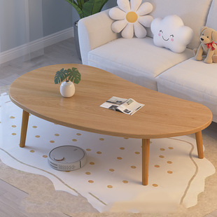 茶几新款 小户型客厅家用沙发茶桌现代极简出租屋卧室奶油风小桌子