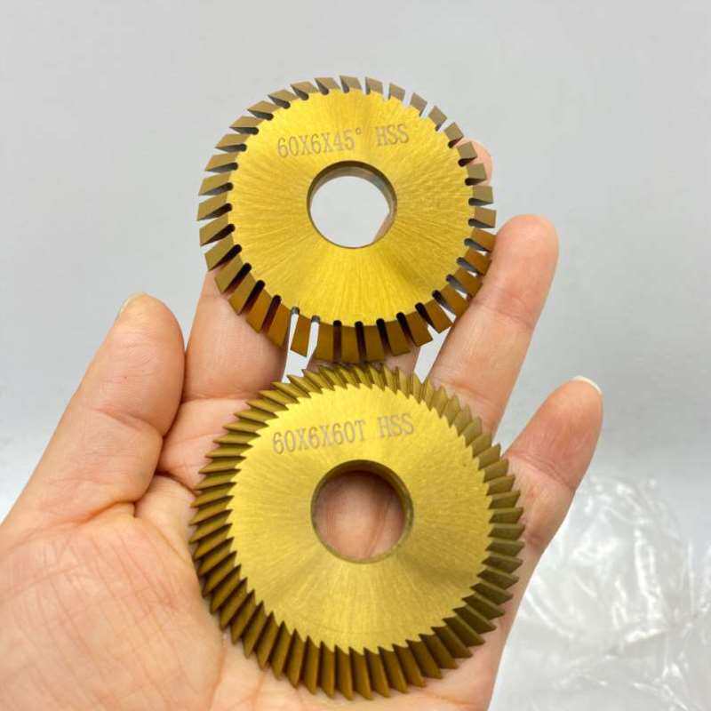 镀钛刀片铁铜钥匙16内径60文兴德富金发富工钥匙机通用刀片