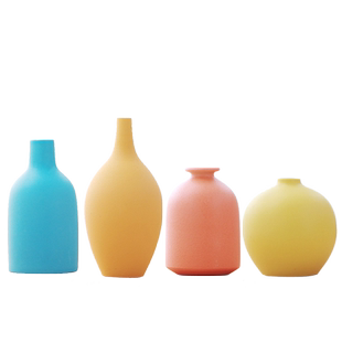 清仓花瓶北欧客厅装饰品小摆件莫兰迪干花花插景德镇陶瓷鲜花花器