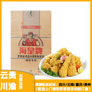 海皇牌棕榈油22L大包装烹调耐煎炸液态起酥油炸鸡薯条鸡排商用