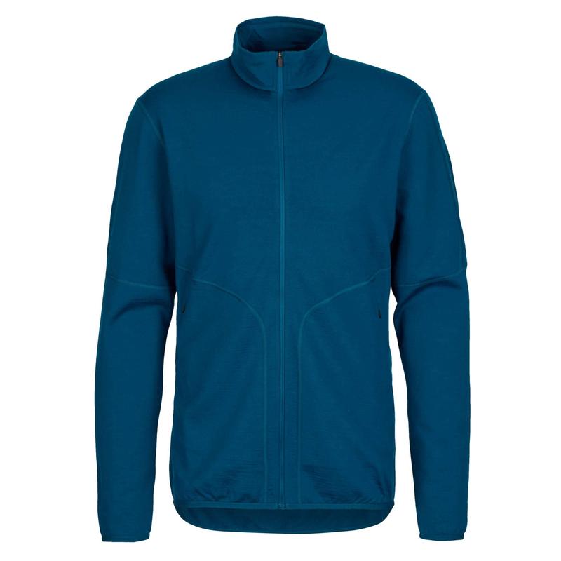 代购icebreaker男士抓绒衣保暖防风透气保暖外套立领长袖户外夹