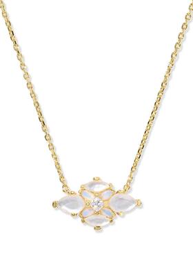 代购Kendra Scott饰品女士项链优雅精致闪耀时尚金色水晶