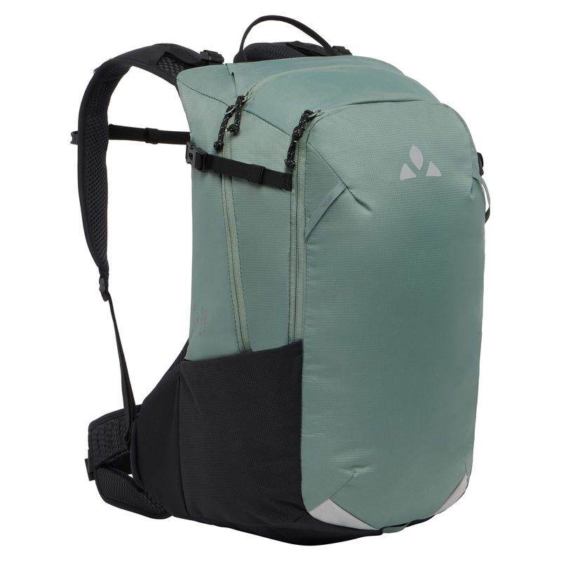 代购VAUDE巍德男女骑行背包防水透气挂载尼龙网眼背板拉链隔层