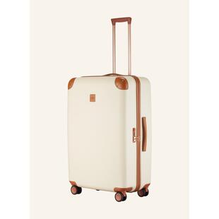 代购 拉杆箱可调节拉杆双拉链闭合TSA锁多隔层设计硬壳 Brics男士