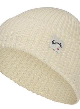 代购Devold针织帽女士防寒护耳百搭透气纯色柔软保暖条纹纹理冬