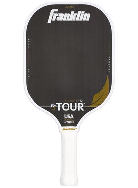 代购franklin匹克球拍高响应高精度低振动易控旋12MMT700碳纤维