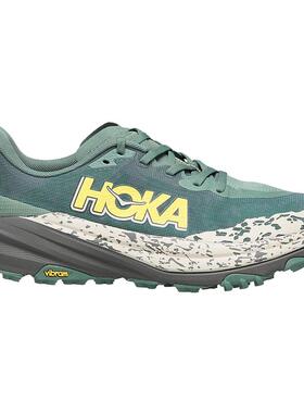代购Hoka OneOne男士越野跑鞋轻量缓震防滑户外跑鞋低帮系带