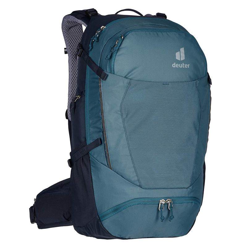 代购DEUTER男女骑行包防水挂载透气尼龙网眼背板多隔层骑行登山