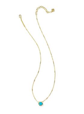 代购Kendra Scott饰品女士项链优雅精致百搭简约金色青绿色