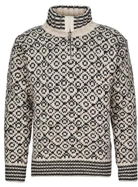 代购Devold女士毛衣保暖防风透气针织衫立领长袖户外毛衣