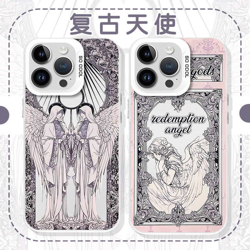 复古天使手机保护壳苹果1