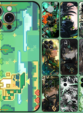 原神基尼奇手机保护壳适用VIVO IQOO neo10苹 果16 15小米14 13红米K80一加ace3华为nova12 Pura70荣耀300 OP