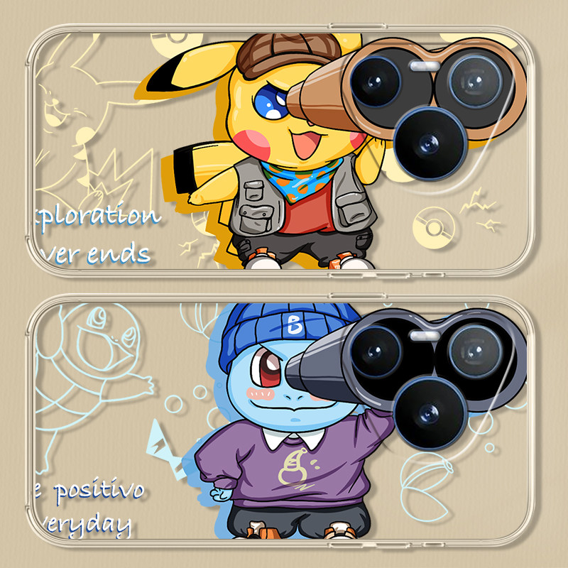 望远镜适用华为P70手机壳新款P70Pro透明超薄P70art套七十防摔全包p70por男士女磨砂荣耀软硅胶p70保护外壳