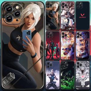 瓦罗兰特Valorant手机保护壳适用iqooneo10无畏契约neo9捷风neo8矽胶neo7se磨砂iqoo13软壳iqoo12pro钢化玻璃