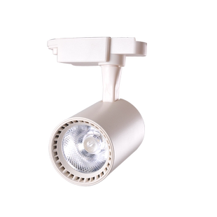 led轨道灯cob射灯服装店聚光导轨灯展厅20w30w明装背景墙超亮筒灯