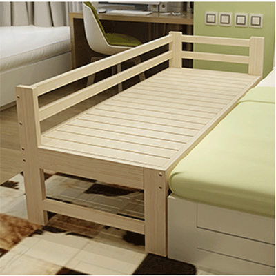 母子床拼接床加宽床大人可睡加床拼床延边款床加长拼接实木.