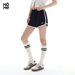 NOME诺米2023夏季 甜美潮流休闲运动风短裤 女装 新款 女设计感小众