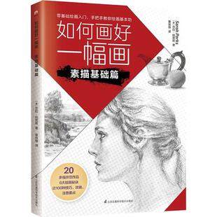 国图书店正版 如何画好一幅画（素描基础篇） [美]莎拉·帕克斯   章放维   凤凰含章出品 9787553779751 江苏科学技术出版社