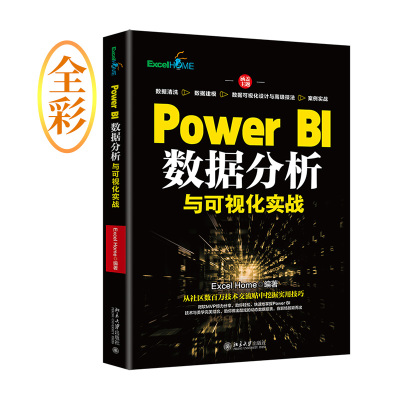 国图书店正版 Power BI数据分析与可视化实战 Excel Home 9787301333563 北京大学出版社