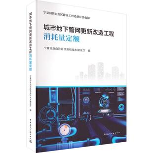 【国图书店】 城市地下管网更新改造工程消耗量定额 回族住房和城乡建设厅编 中国建筑工业出版社 工业/农业技术/建筑/水利（新）