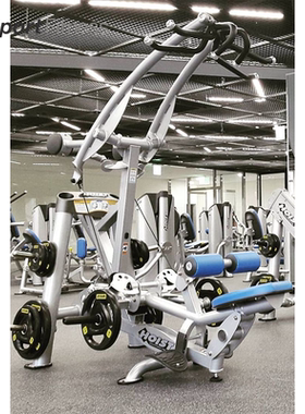 HOIST高位下拉器材豪斯特硬拉深蹲划船拉背推胸蹬腿商用力量器械